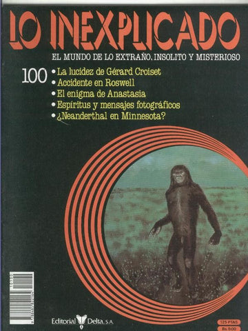 Lo inexplicado fasciculo numero 100