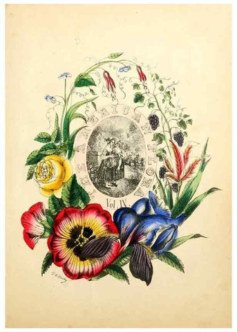 Reproducción/Reproduction 49781614552: The American flora :. New York :Hull & Spencer,1855.. 