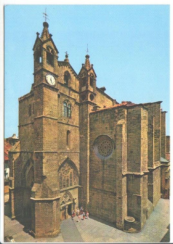 Postal JC0375: San Sebastian. Iglesia de San Vicente