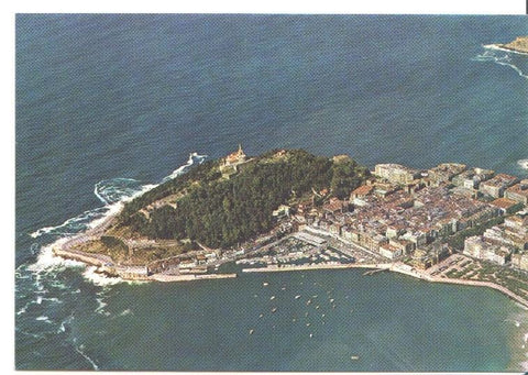 Postal JC0379: San Sebastian. Vista aerea