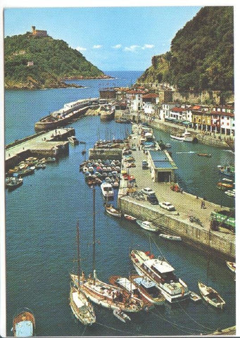 Postal JC0381: San Sebastian. El puerto