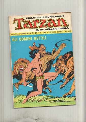 Tarzan numero 87: il re della giungla 