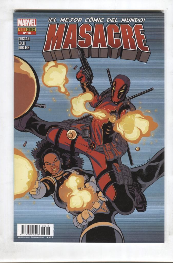 Marvel, Panini: Masacre num 16, junio 2017 - Plan de pago a plazos