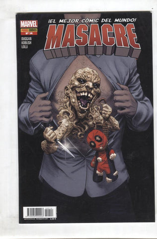 Marvel, Panini: Masacre num 14, abril 2017 - El comic secreto