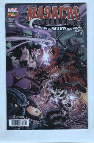 Marvel, Panini: Masacre num 19, septiembre 2017 - Hasta que la muerte nos separe parte 1 y 2