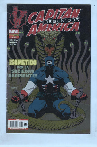 Marvel Knights, Panini: Capitan America num 29 sept 2005 - Superpatriota parte 3