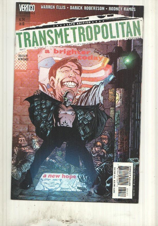 Transmetropolitan  numero 34