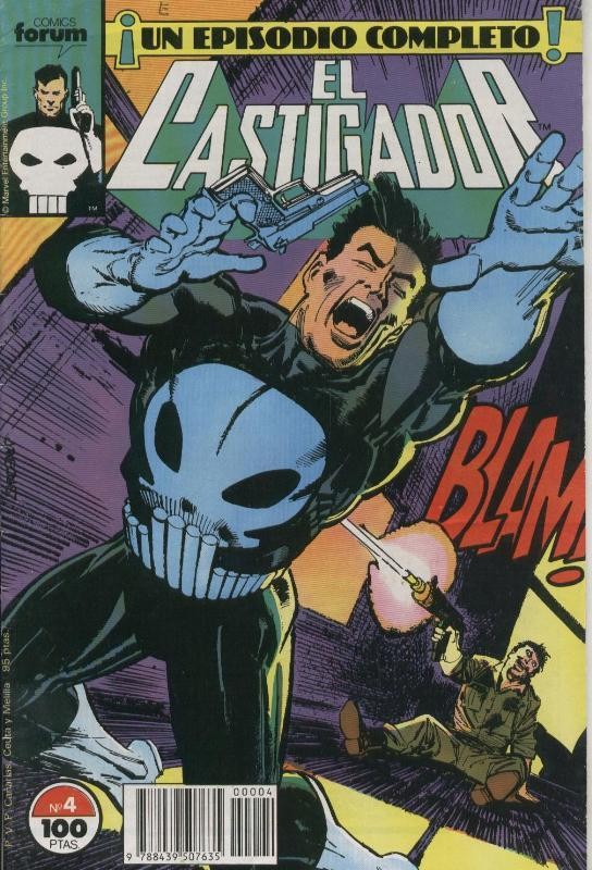 El Castigador numero 04: El reverendo (numerado 2 en trasera)