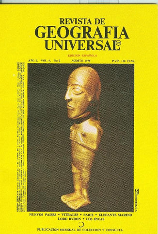 Revista de Geografia Universal volumen 4 numero 2, agosto 1978