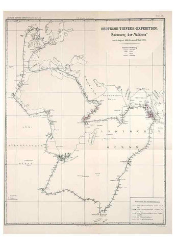 Reproducción/Reproduction 49484260733: Wissenschaftliche Ergebnisse der Deutschen Tiefsee-Expedition auf dem Dampfer ""Valdivia"" 1898-1899.. Jena,G. Fischer,1902-40.. 