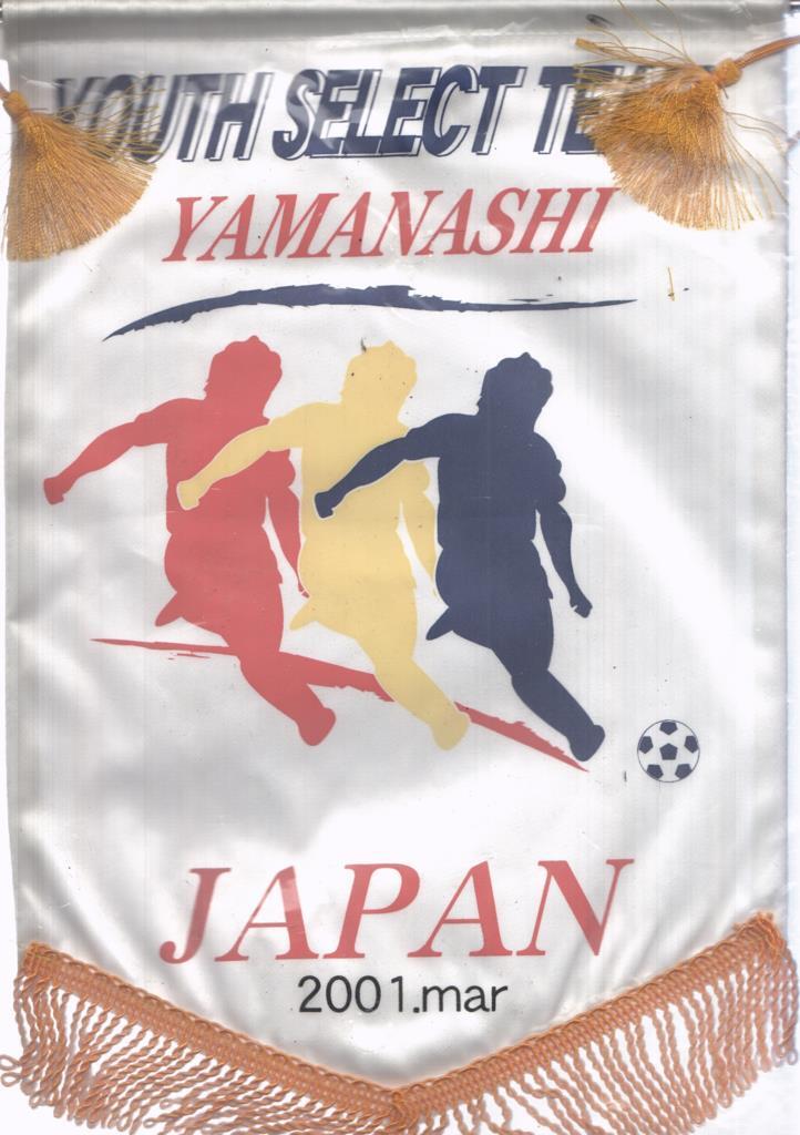 Banderin: Youth Select Team YAMANASHI  Japan 2001