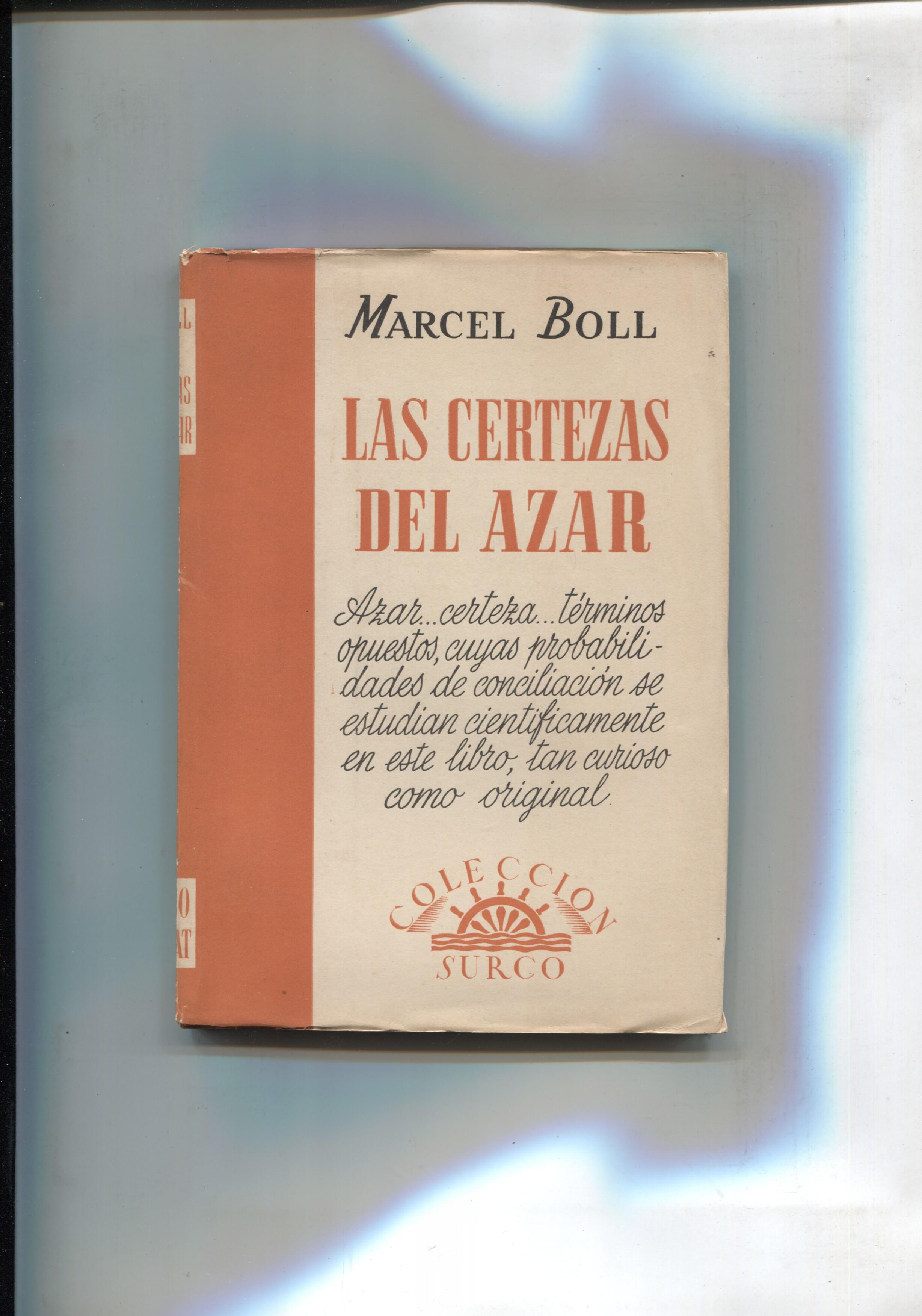 Coleccion Surco numero 30: Las certezas del azar