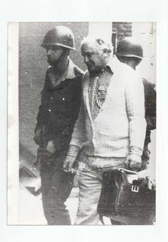 Foto Prensa numero 195: Arresto de Jacobo Timerman, director del diario la Opinion