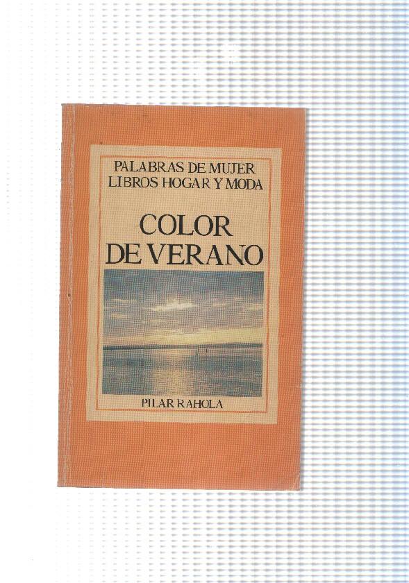 Coleccion Palabras de Mujer, libros Hogar y moda: Color de verano