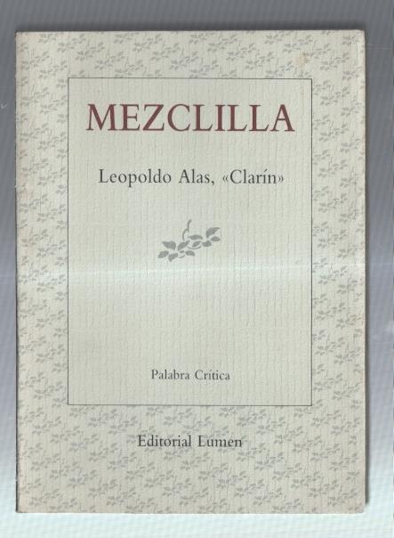 Palabra critica numero 3: Mezclilla