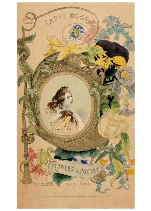 Reproducción/Reproduction 48592332201: The lady's book of flowers and poetry:. New York :J.C. Riker,1846, c1841.. 