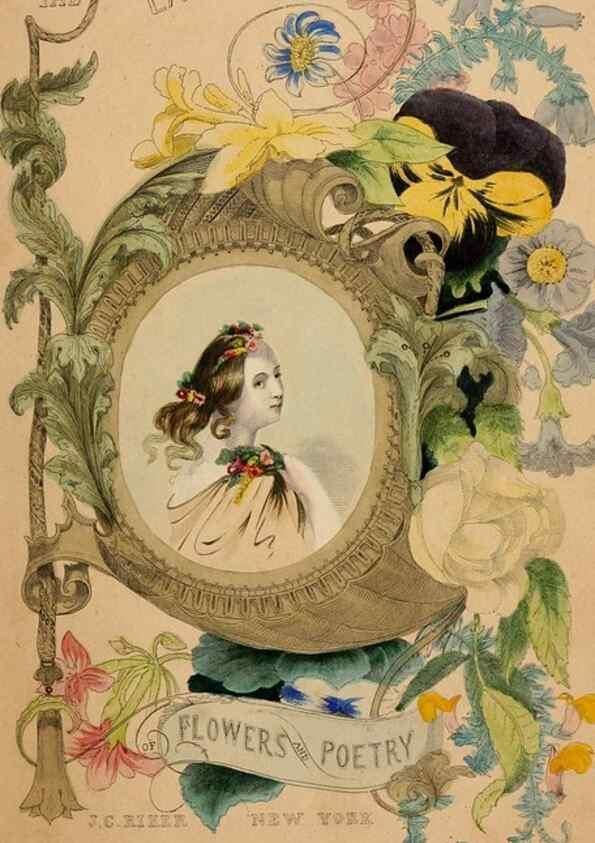 Reproducción/Reproduction 48592332201: The lady's book of flowers and poetry:. New York :J.C. Riker,1846, c1841.. 