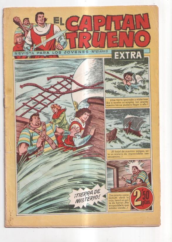 El Capitan Trueno Extra numero 081: (algo aviejado)