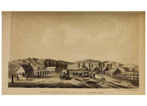 Reproducción/Reproduction 48636058093: Exploration and survey of the valley of the Great Salt Lake of Utah, including a reconnoissance of a new route through the Rocky Mountains.. Philadelphia :Lippincott, Grambo & Co.,1852.. 