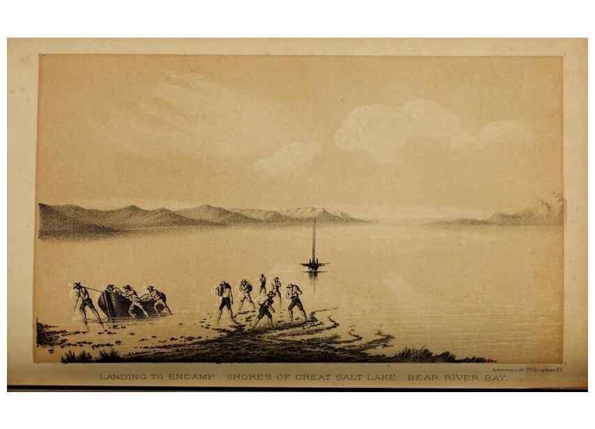 Reproducción/Reproduction 48636419336: Exploration and survey of the valley of the Great Salt Lake of Utah, including a reconnoissance of a new route through the Rocky Mountains.. Philadelphia :Lippincott, Grambo & Co.,1852.. 
