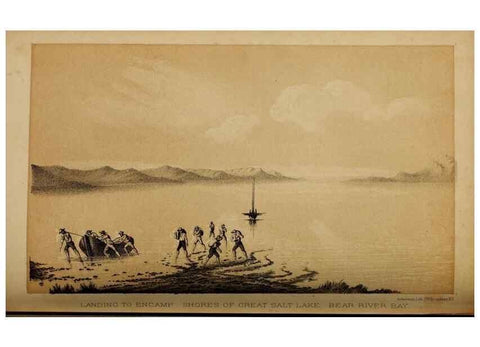 Reproducción/Reproduction 48636419336: Exploration and survey of the valley of the Great Salt Lake of Utah, including a reconnoissance of a new route through the Rocky Mountains.. Philadelphia :Lippincott, Grambo & Co.,1852.. 
