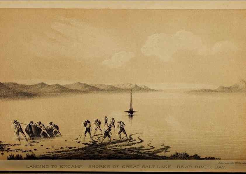 Reproducción/Reproduction 48636419336: Exploration and survey of the valley of the Great Salt Lake of Utah, including a reconnoissance of a new route through the Rocky Mountains.. Philadelphia :Lippincott, Grambo & Co.,1852.. 