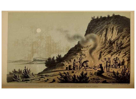 Reproducción/Reproduction 48636563917: Exploration and survey of the valley of the Great Salt Lake of Utah, including a reconnoissance of a new route through the Rocky Mountains.. Philadelphia :Lippincott, Grambo & Co.,1852.. 