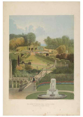 Reproducción/Reproduction 48307942417: The gardens of England. London :T. McLean,[1858?]. 