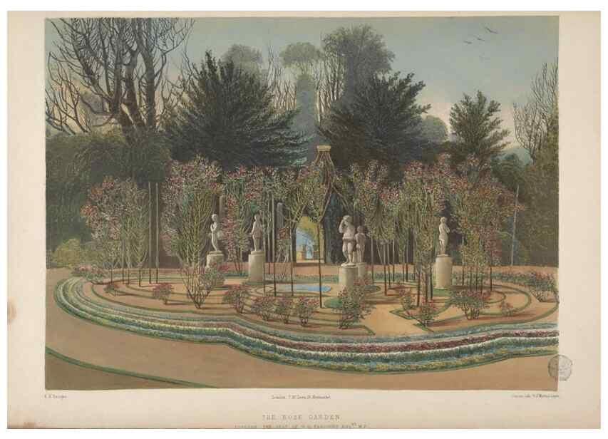 Reproducción/Reproduction 48307941877: The gardens of England. London :T. McLean,[1858?]. 