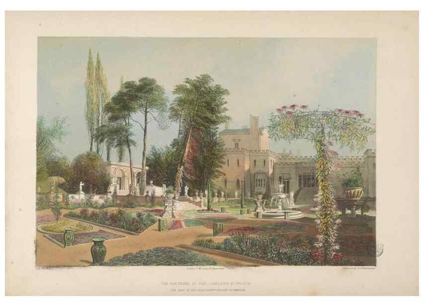 Reproducción/Reproduction 48307940287: The gardens of England. London :T. McLean,[1858?]. 