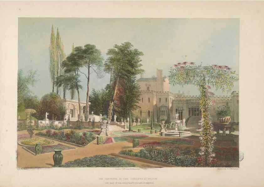 Reproducción/Reproduction 48307940287: The gardens of England. London :T. McLean,[1858?]. 