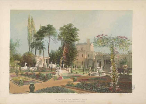 Reproducción/Reproduction 48307940287: The gardens of England. London :T. McLean,[1858?]. 