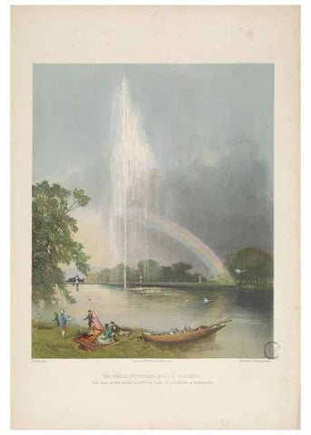 Reproducción/Reproduction 48307821026: The gardens of England. London :T. McLean,[1858?]. 