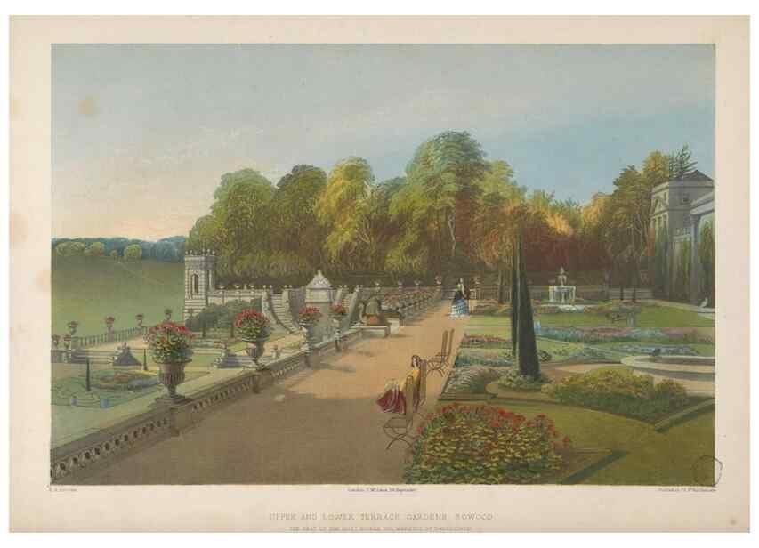 Reproducción/Reproduction 48307821501: The gardens of England. London :T. McLean,[1858?]. 