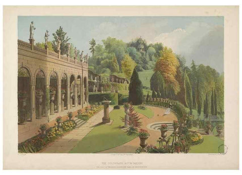 Reproducción/Reproduction 48307822051: The gardens of England. London :T. McLean,[1858?]. 