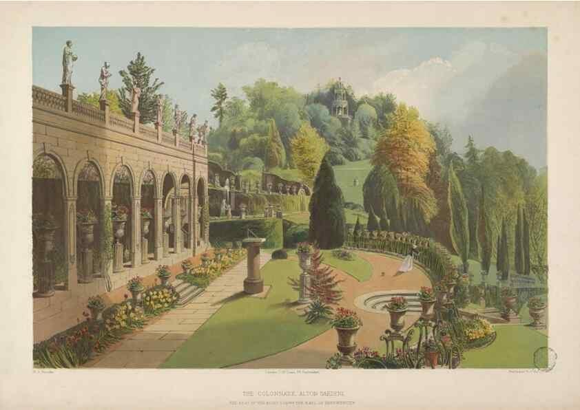 Reproducción/Reproduction 48307822051: The gardens of England. London :T. McLean,[1858?]. 