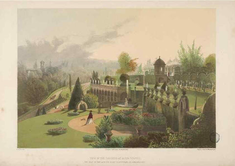 Reproducción/Reproduction 48307935032: The gardens of England. London :T. McLean,[1858?]. 