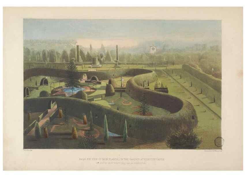 Reproducción/Reproduction 48307935607: The gardens of England. London :T. McLean,[1858?]. 