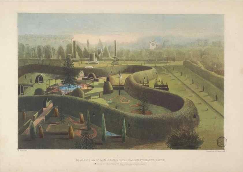 Reproducción/Reproduction 48307935607: The gardens of England. London :T. McLean,[1858?]. 