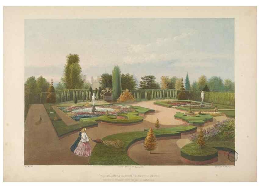 Reproducción/Reproduction 48307935977: The gardens of England. London :T. McLean,[1858?]. 