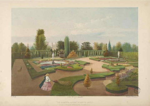 Reproducción/Reproduction 48307935977: The gardens of England. London :T. McLean,[1858?]. 