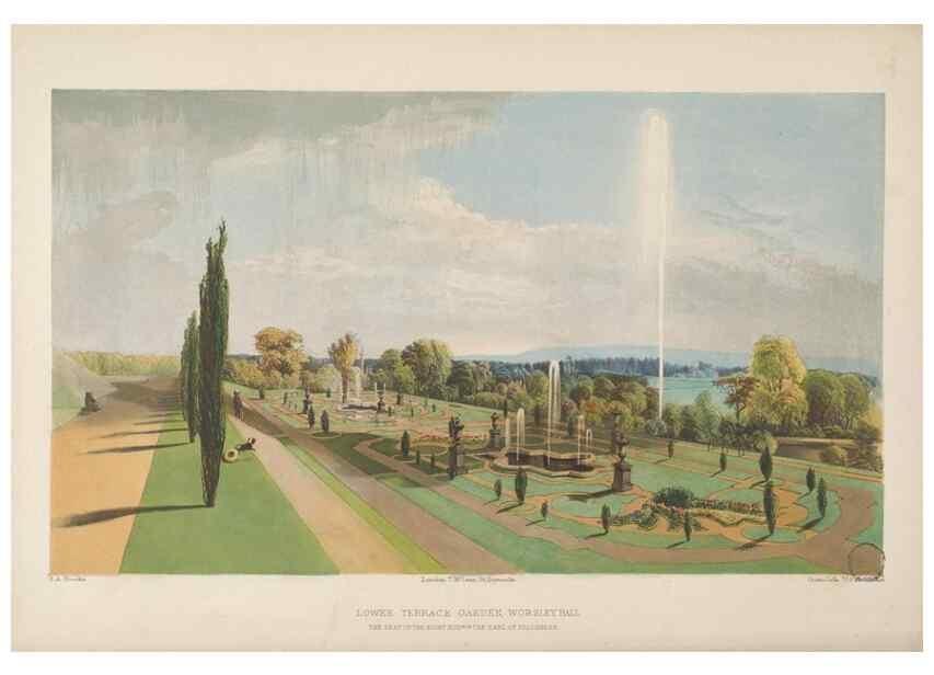Reproducción/Reproduction 48307824521: The gardens of England. London :T. McLean,[1858?]. 