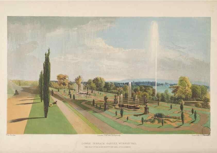 Reproducción/Reproduction 48307824521: The gardens of England. London :T. McLean,[1858?]. 