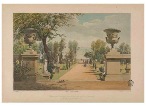 Reproducción/Reproduction 48307826991: The gardens of England. London :T. McLean,[1858?]. 