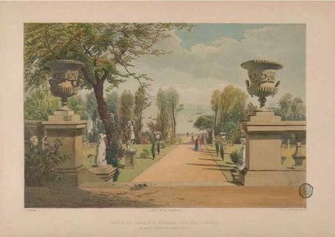 Reproducción/Reproduction 48307826991: The gardens of England. London :T. McLean,[1858?]. 