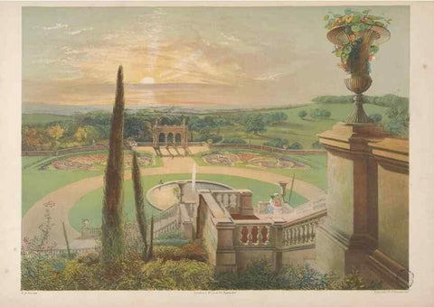 Reproducción/Reproduction 48307936557: The gardens of England. London :T. McLean,[1858?]. 