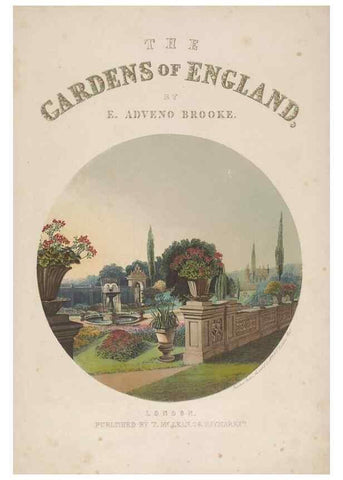 Reproducción/Reproduction 48307817926: The gardens of England. London :T. McLean,[1858?]. 