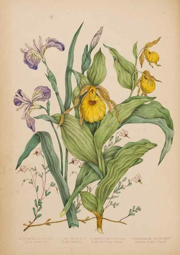 Reproducción/Reproduction 48307881797: Canadian wild flowers. Montréal :J. Lovell,1868.. 