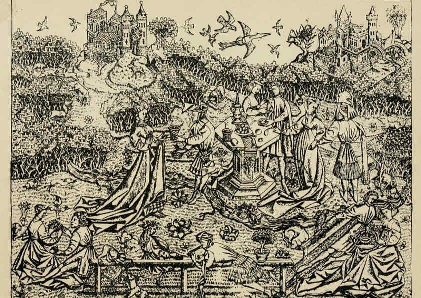 Reproducción/Reproduction 40688439905: The praise of gardens;. London,J. M. Dent & co.,1899.. 