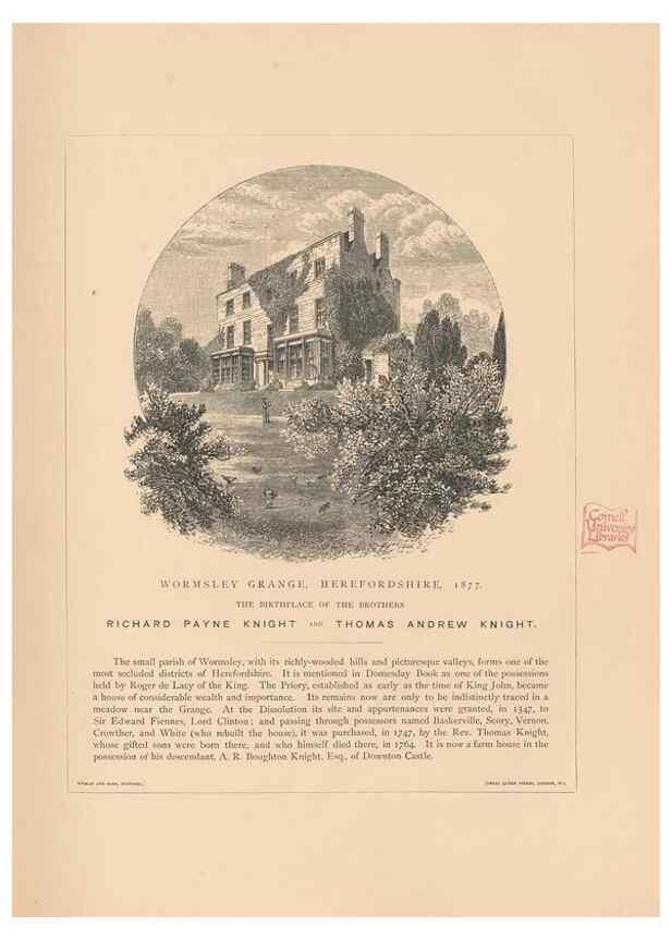 Reproducción/Reproduction 40479190520: The Herefordshire pomona, containing coloured figures and descriptions of the most esteemed kinds of apples and pears.. Hereford, [Eng.]Jakeman and Carver,1876-85.. 